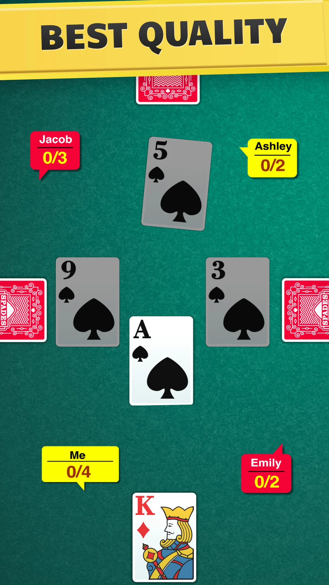 Spades - Classic Card Game screenshot